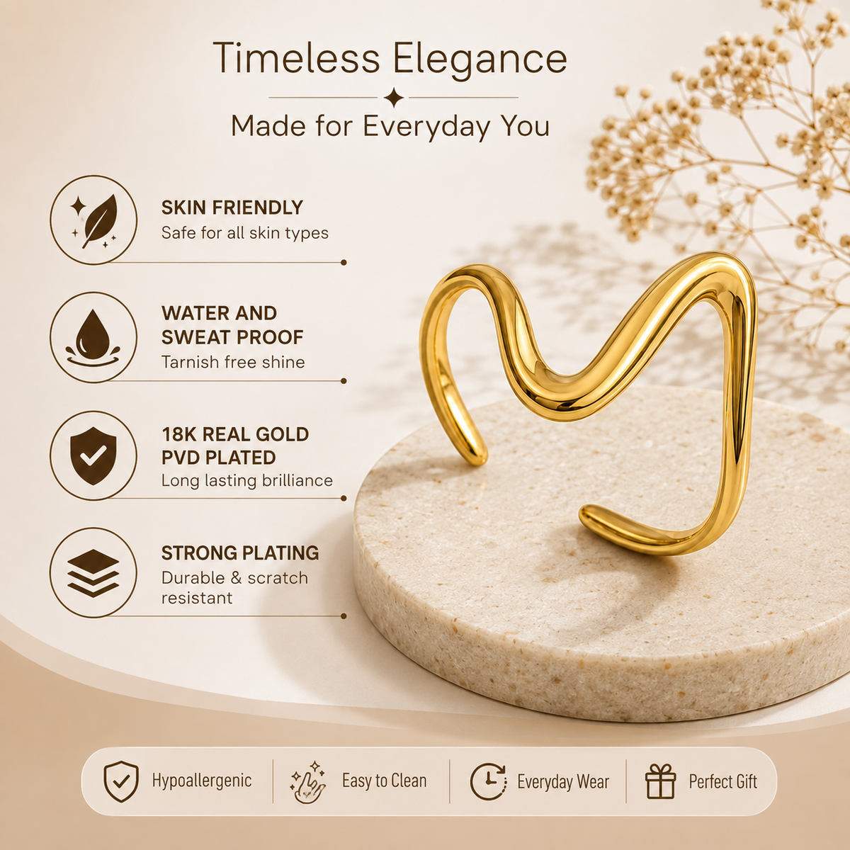 Organic Wave Ring