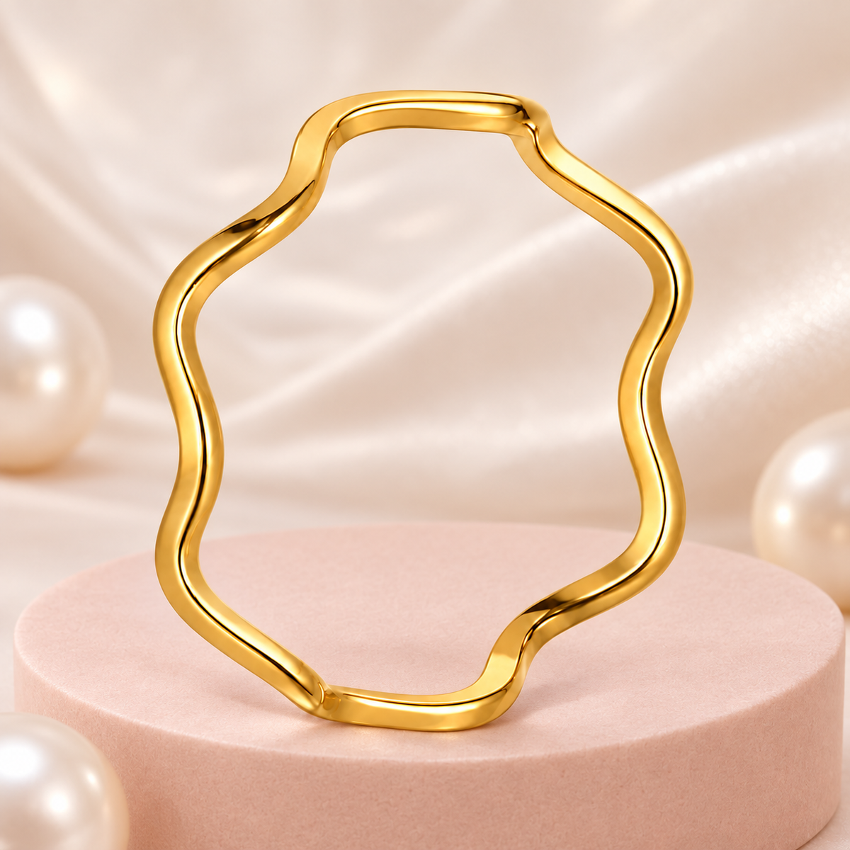 Wavy Dainty Ring - photo 7