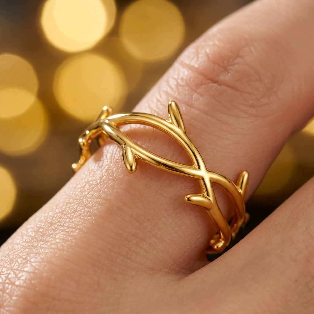 Twig Open Ring