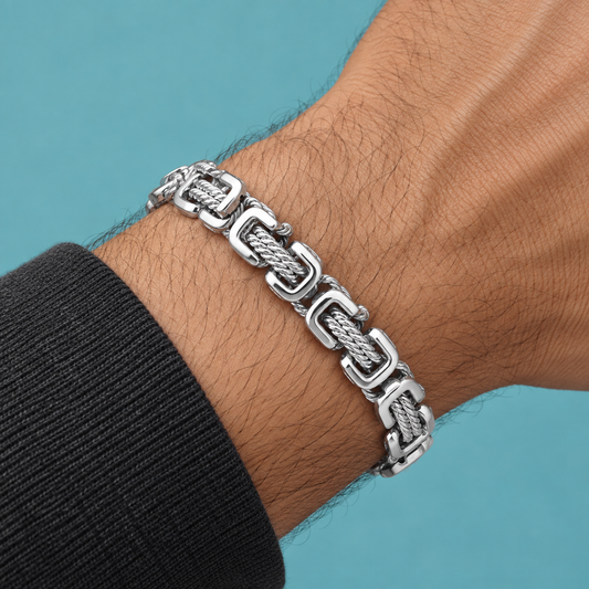 Rope Link Bracelet bracelet, product photo 4.