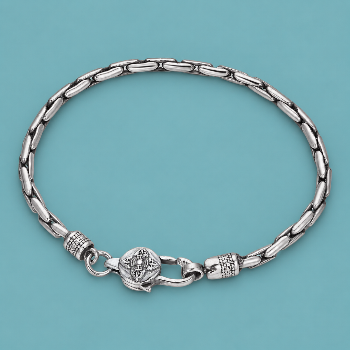 Bamboo Link Bracelet, product photo 1.