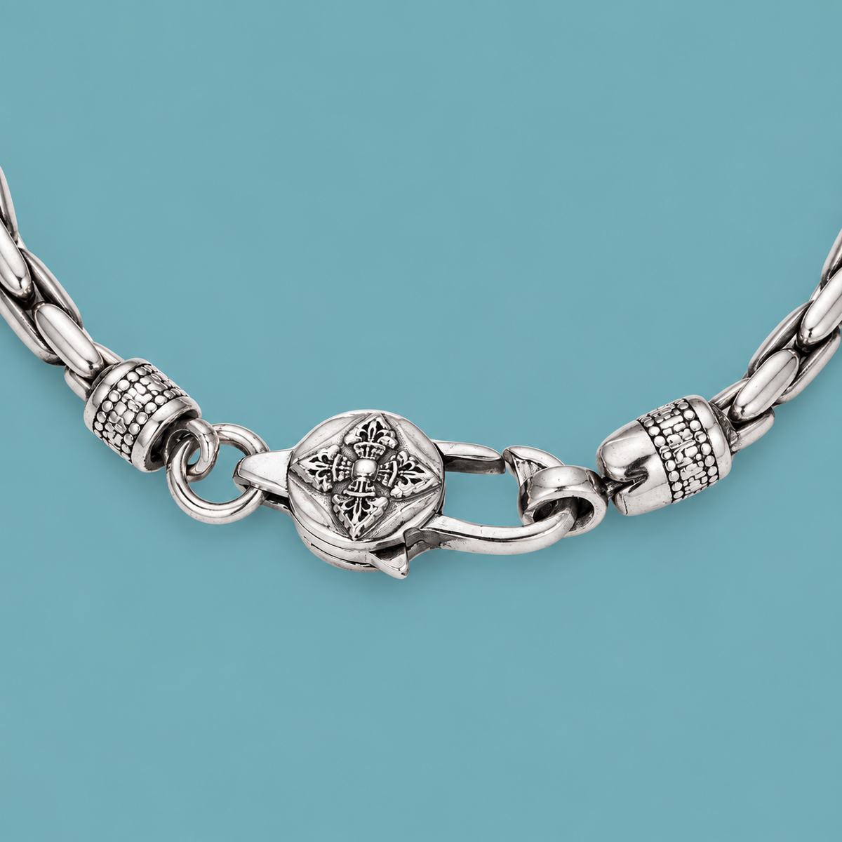 Bamboo Link Bracelet, product photo 3.