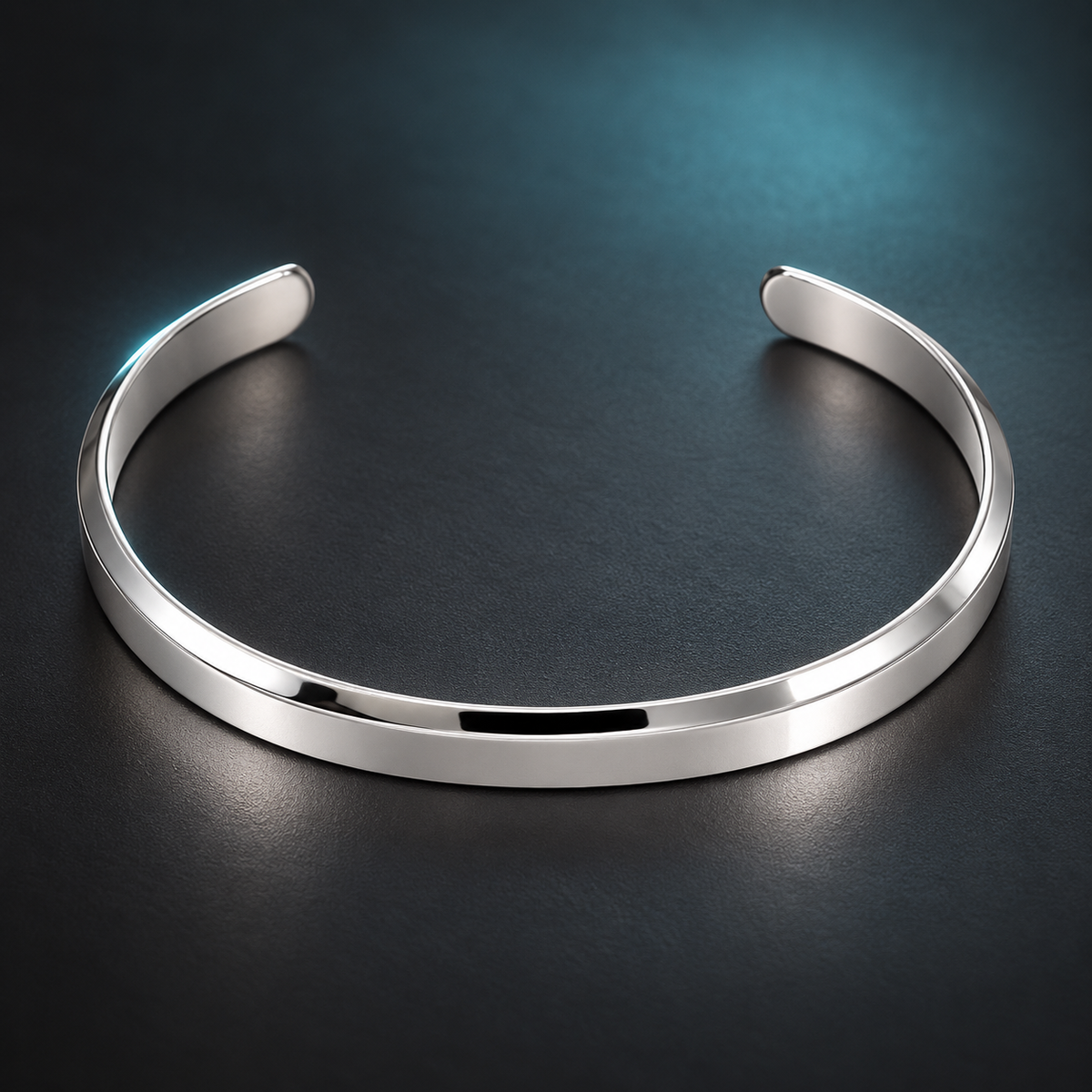 Silver-Tone Cuff bracelet, product photo 7.
