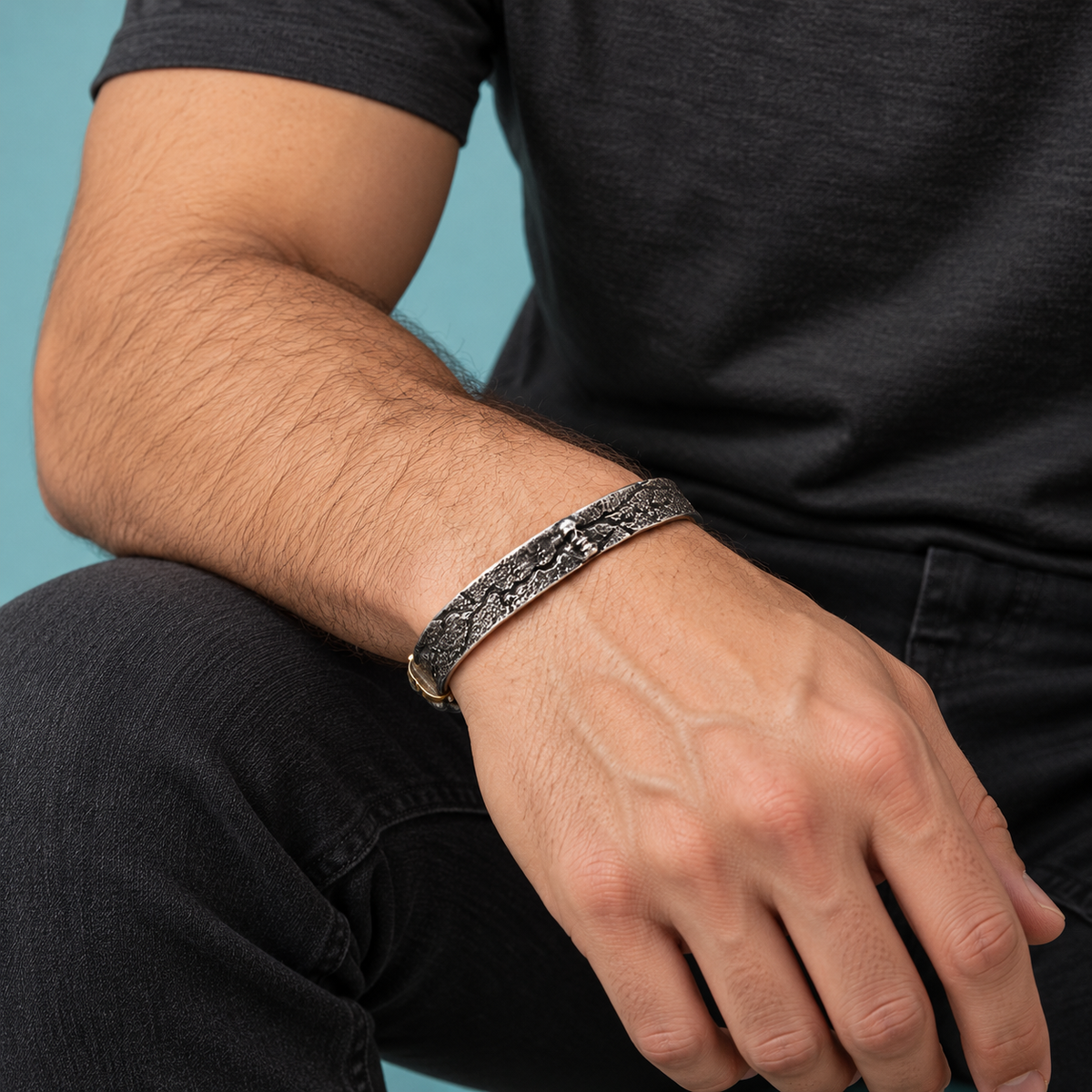 Mighty Fist Cuff bracelet, product photo 4.