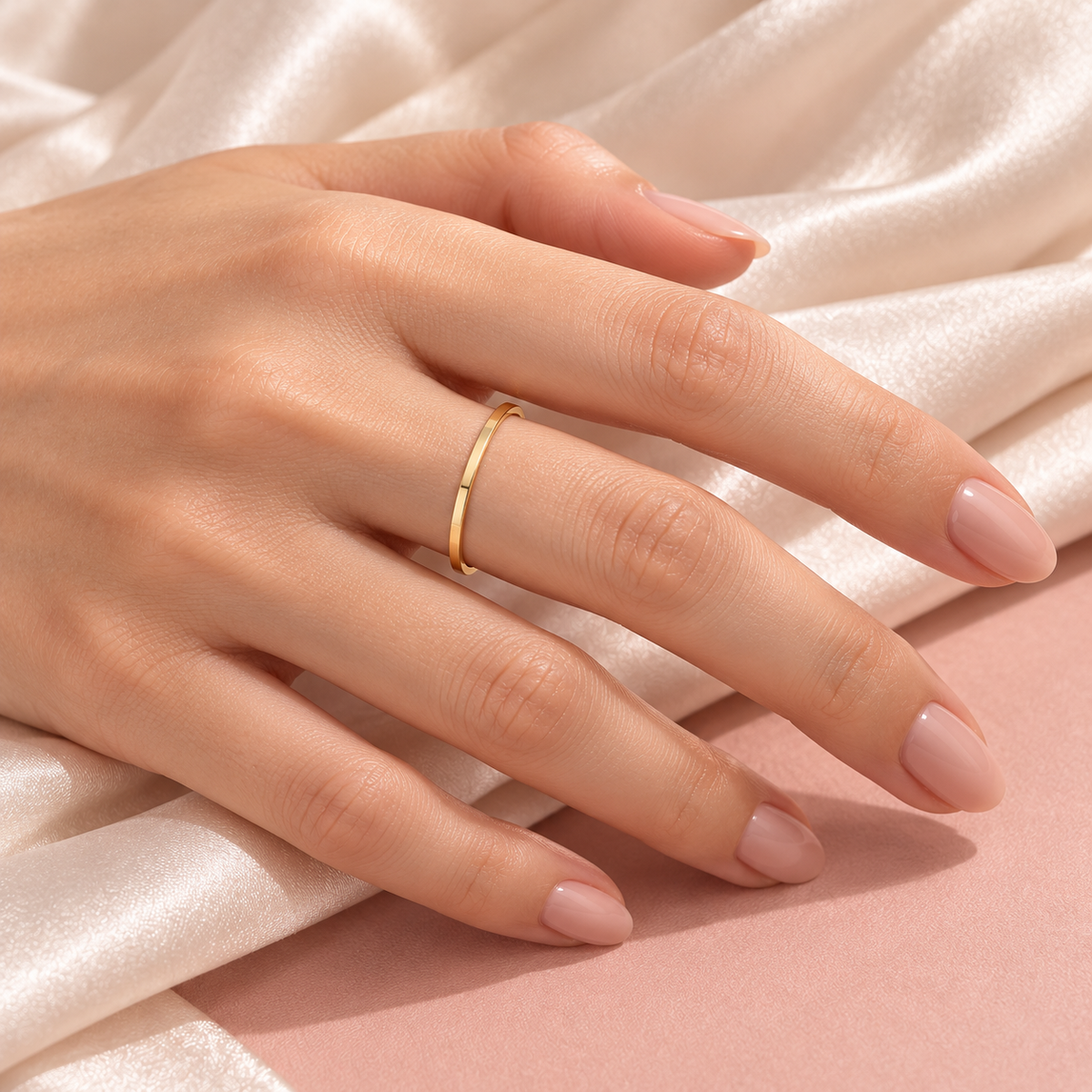Plain Dainty Ring — photo 3