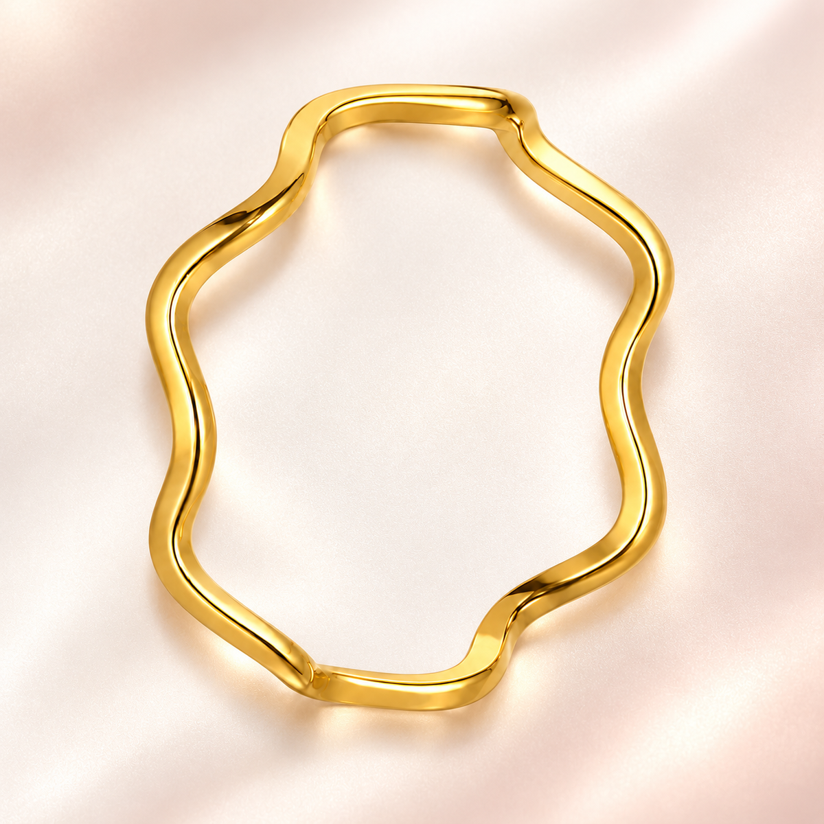Wavy Dainty Ring - photo 4