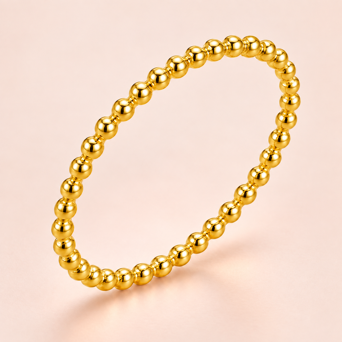 Beaded Circle Ring - photo 1
