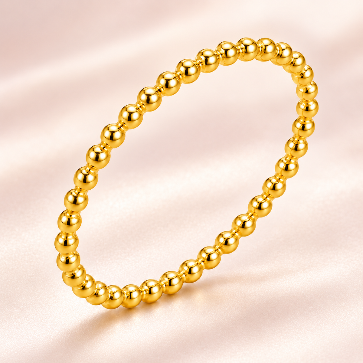 Beaded Circle Ring - photo 4