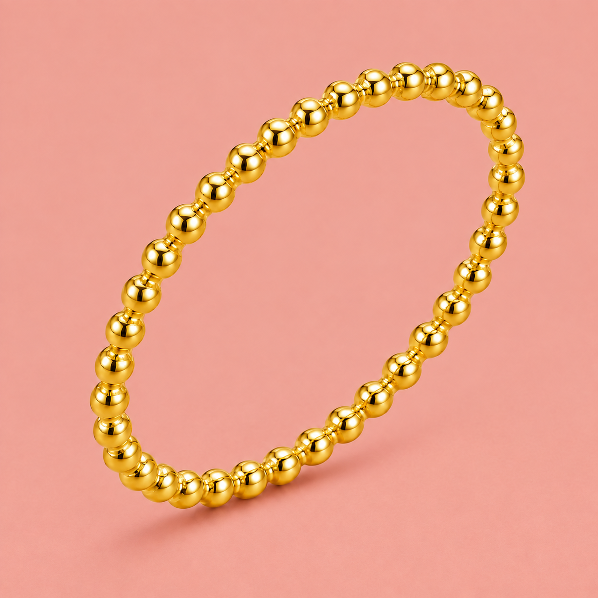 Beaded Circle Ring - photo 5