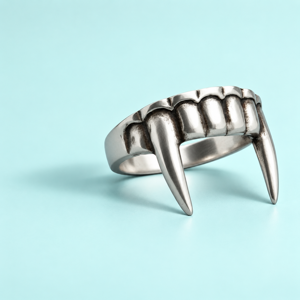 Fang Ring in a styled product view.