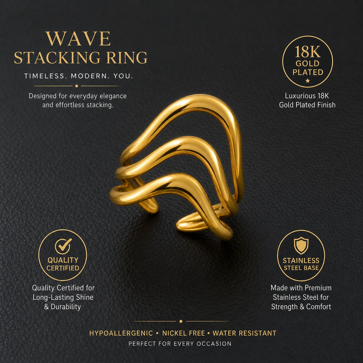 Symmetric Wave Ring