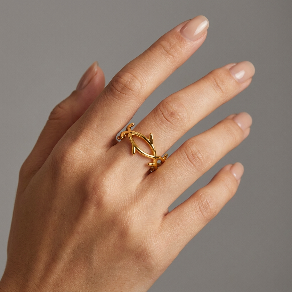 Twig Open Ring